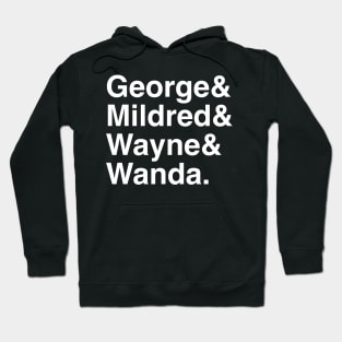 Muppeturgy - George & Mildred & Wayne & Wanda Hoodie